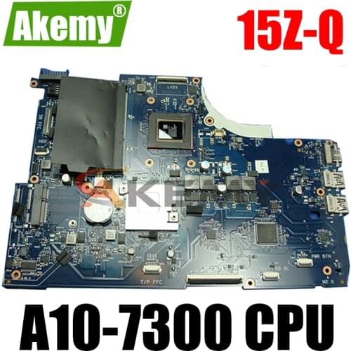 Akemy 760043-601 760043-001 760043-501 Mainboard for HP ENVY 15Z-Q 15-Q NoteBook PC Laptop Motherboard with A10-7300 CPU