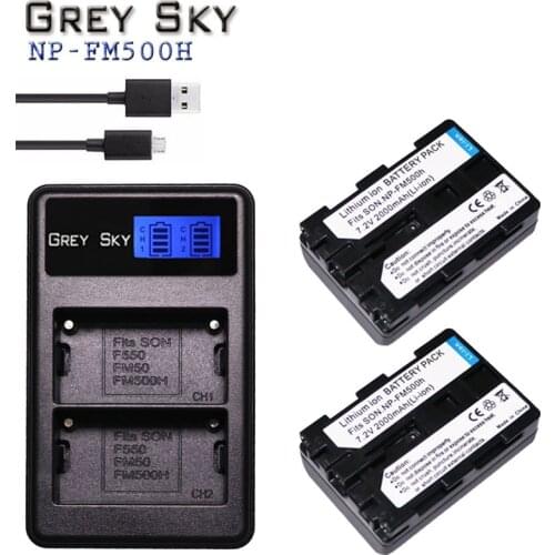 Bateria NP-FM500H NP FM500H Battery for Sony Alpha A58 DSLR-A350A300/A350/A450/A500/A550/A560/A580/A700/A99/A850 SLT-A57