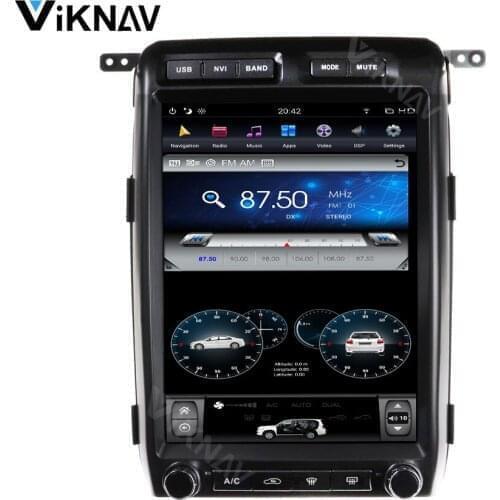 2 din android car radio for Ford F150 2009-2011 2012 2013 2014 multimedia player GPS navigation stereo receiver vertical screen