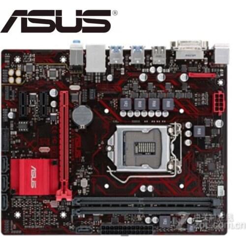 For ASUS EX-B150M-V3 motherboard LGA 1151 DDR4 USB2.0 USB3.0 32GB DVI B150 I3 I5 I7 CPU used desktop motherboard boards