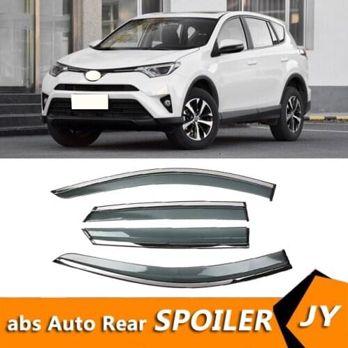 For TOYOTA RAV4 2016-2019 Window Visor Vent Shades Sun Rain Deflector Guard For TOYOTA RAV Auto Accessories 4PCS/SET