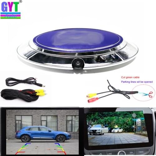 HD Car reversing Rear view Camera for Ford F150 F250 F350 F450 F550 F650 F750 2008-2017 rear logo backup Camera Dynamic track