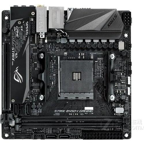 Motherboard ASUS ROG STRIX B450-I GAMING for AMD Socket AM4 DDR4 32GB USB2.0 USB3.1HDMI-compatible USED Desktop motherboard