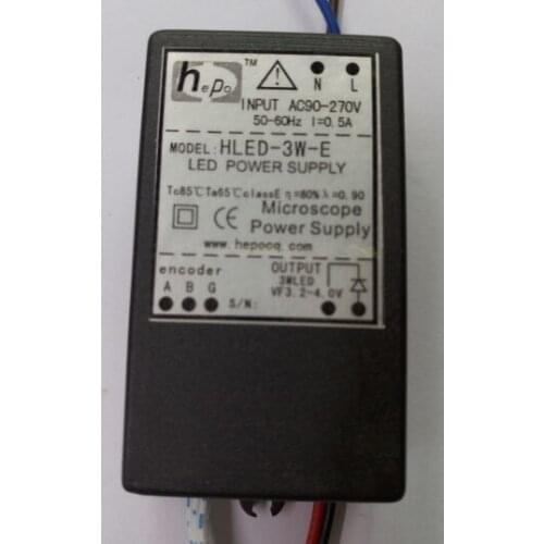 Microscope power supply LED encoder dimming HLED-3W-E HLDE-5W-E