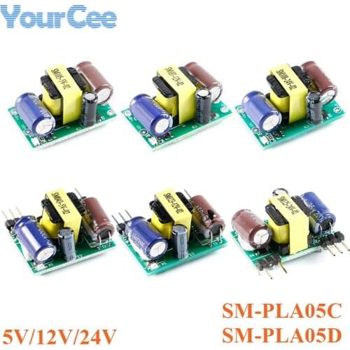 PLA05C PLA05D 220V TO 5V 12V 24V 5W Power Supply Module AC-DC Small Volume Isolated Switching LED Power Supply AC DC