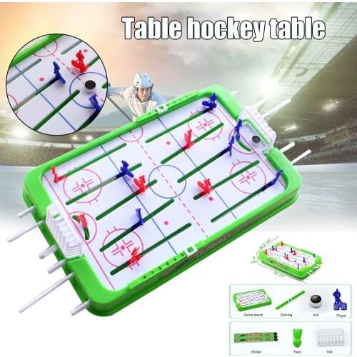 Tabletop Game For Boys Mini Rod Hockey Table Top Accessories Family Play Fun Game Set New Kids Toys Dropshipping