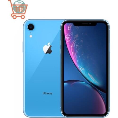 Original Unlocked Apple iPhone XR Mobile Phone 6.1inch LCD Display Hexa Core IOS Fingerprint Face ID NFC Apple Smartphone