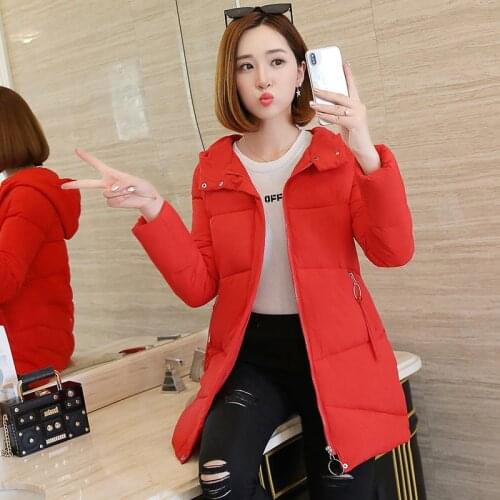 Winter Jacket Parkas 2020 New Women Coat Hooded Thick Warm Overcoat Long Female Parka Cotton Padded Jacket Loose Casual Outwear