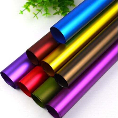 Platinum Gift Wrapping Paper plastic Flower Packaging Paper Packaging Material Paper DIY crafts supplies