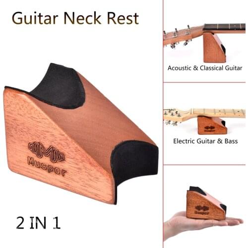 New Guitar Neck Rest Support 2 in 1 Guitar Neck Rest Support Pillow Electric Acoustic Bass String Instrument Luthier Setup Tools