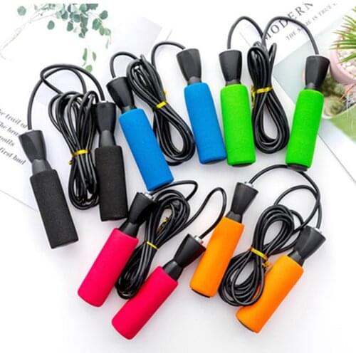 Portable Rope Skipping Fitness Jump Ropes Adjustable Rope Fitness Ball Bearing Jumping Rope Jump Skip Home Fitness Gym Fitness