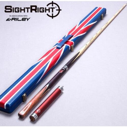 RILEY RSR 9E Snooker Cue 9.5mm Deer Master Tip With Case Professional 3/4 Split Snooker Cue Technologia Billiard For Black 8