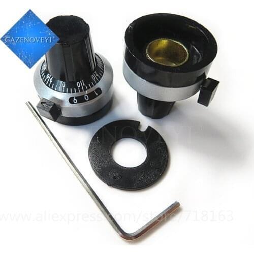 1pcs/lot 3590S 6.35 mm precision scale knob potentiometer knob equipped with multi-turn potentiometer In Stock