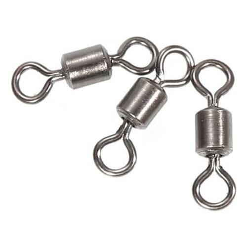 Fishing Swivel Sizes Solid Connector Ball Bearing Snap LB Hook Fishing Fishing Swivels Rolling Stainless Steel Beads Fishhooks