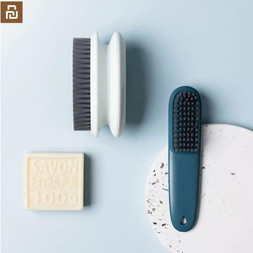 Youpin WuMing Long Handle Shoe Brush Nordic Style Shoe Brush Soft bristles Washing Brush Products Household Cleaning Tools