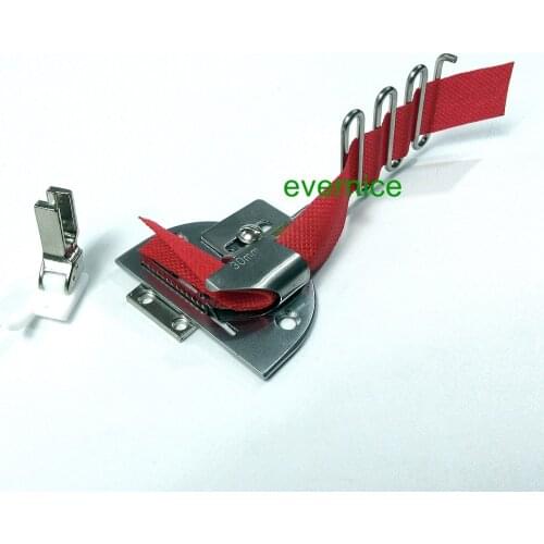 30MM Raw Edge Binder Shoe Thick Leather Rubber For Juki DDL-8500 Brother Consew