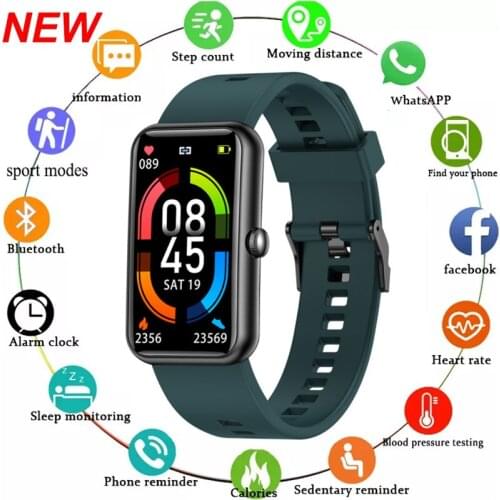 2021 New X28/L16 Smart Watch Women Fitness Smartwatch Men Smart Sports Bracelet Heart Rate Pedometer Wristbands IP68 Waterproof