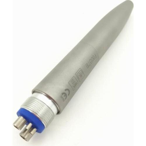 Dental Air Polisher Teeth Polishing Air Handpiece 4-Holes with 3 Metal Tips