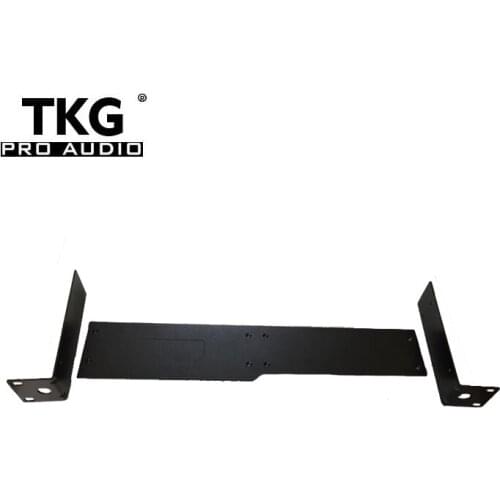 Rack mount for 2 sets microphone