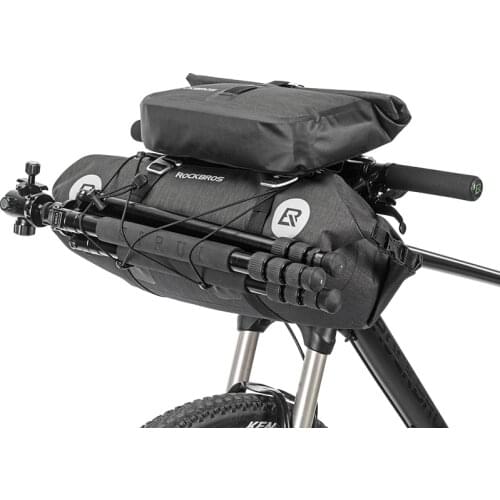 Bicycle Bag 2-in-1 Set Waterproof Large Capacity Portable Outdoor Foldable Bike Saddle Bikes Accessories Cycling