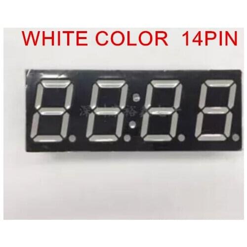 0.56inch 4digits white clock 7 segment led display 14pin 1000PCS