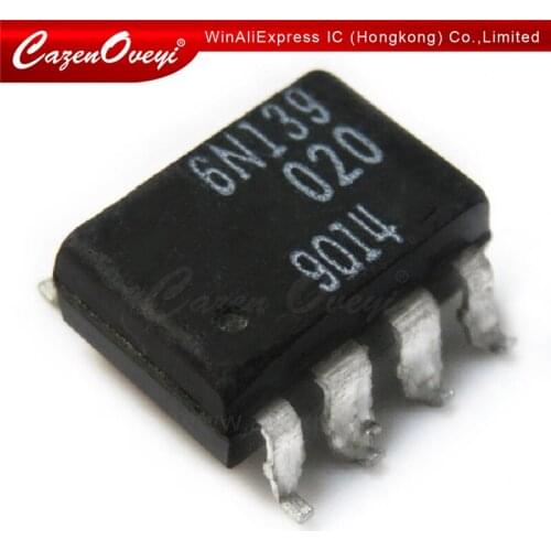 10pcs/lot EL6N139 A6N139 HCPL-6N139 6N139 SOP-8 DIP-8 SMD-8 In Stock