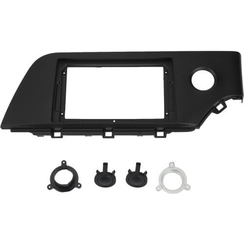 2 Din Car Radio Face Plate Frame For Kia Rio 4 IV FB 2020 - 2021 Car DVD GPS Player Panel Dash Mount Kit Car Accessory