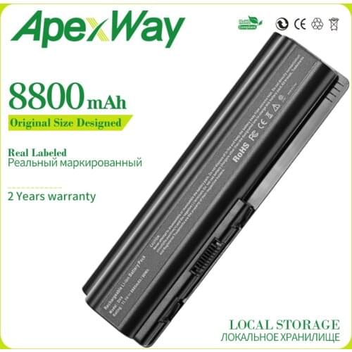 Apexway EV06 Battery for HP Pavilion DV4 DV5 DV6 for Compaq Presario CQ50 CQ71 CQ70 CQ61 CQ60 CQ45 CQ41 CQ40 HSTNN-LB73