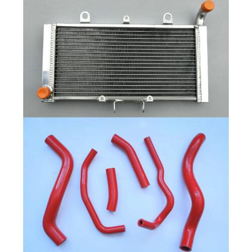 Aluminum Radiator + Silicone Hose For Hon-da CB1300 CB 1300 Super Four SF 2003-2008 2004 2005 2006 2007