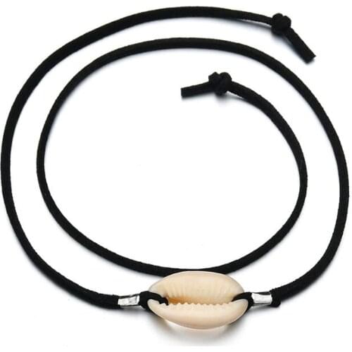 Handmade Natural Seashell Double Layer Rope Chain Link Bracelets Bangle for Women Bracelet Summer Beach Jewelry Gift