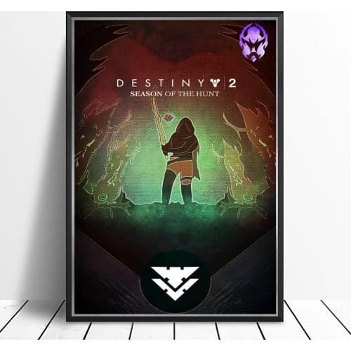 Destiny 2 Video Game Canvas Poster Home Wall Painting Decoration (No Frame)