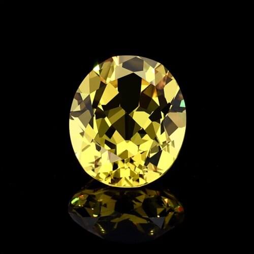 Cheerstar Lab Grown Yellow Sapphire Yellow Gemstone for Jewelry Making