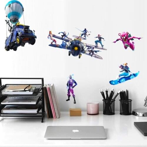 Creative Wall Stickers Fortnite Living Room Decoration Graffiti Stickers Game Series Stickers