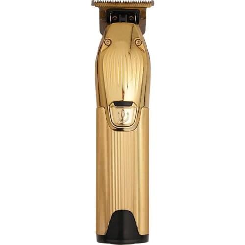 Powerful Hair Clipper Metal Blade Trimmer USB HairCutter Fast Charging Hair Men Trim Barbershop Home Use Gold Color