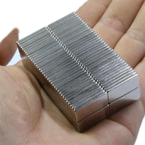 N35 rectangular refrigerator magnet, ultra small neodymium magnet, customized, DIY, 20x10x2mm, 10 / 20 / 50 / 100 UDS