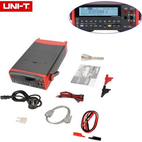 UNI-T UT805A Bench Top Digital Multimeter Volt Amp Ohm Capacitance Tester