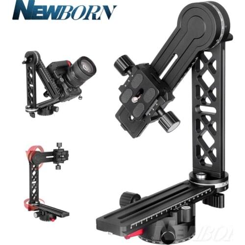 XILETU 720PRO 360 Degree High Coverage Panoramic Tripod Head With Extended QR Plate and Nodal Slide Rail For Digital Camera