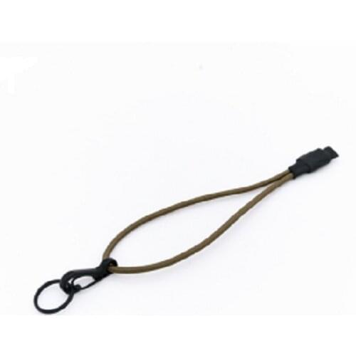 Helmet night vision device rope elastic rope to prevent loss