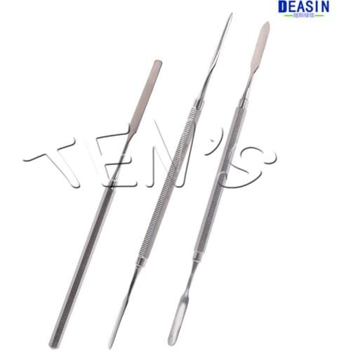 2019 new 1 set Dental instrument cement powder knife Stainless steel resin mixing knife