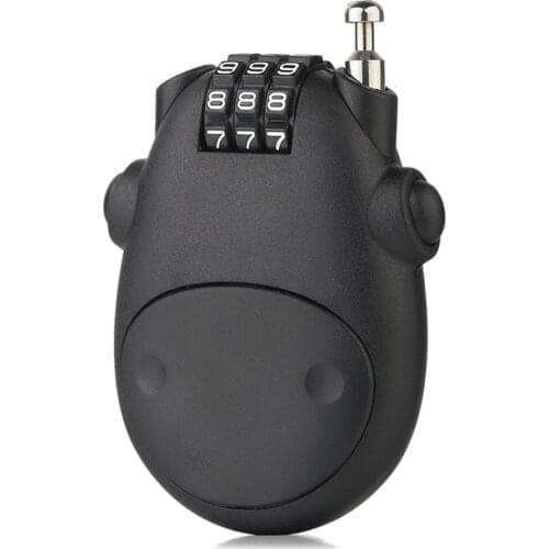 Telescopic Wire Rope Steel Cable Wire Code Lock Security Lock Suitcase Car Sled Motorcycle Digit Password Lock