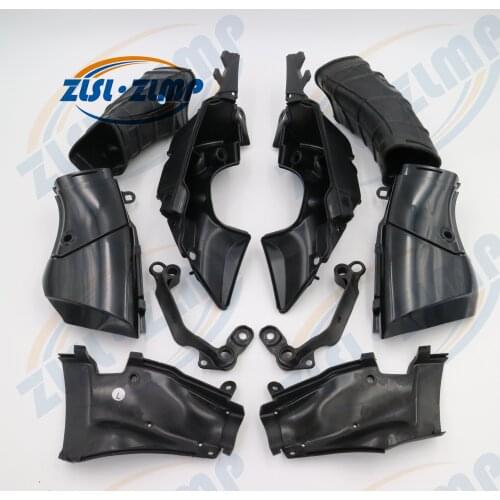 Motorcycle Ram Air Intake Pipe Tube Duct For Yamaha YZF R1 09 10 11 12 13 14
