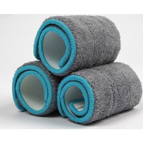 Replacement Mop Head Pads Squeeze Micro Fiber Cloth Microfibre Rags Water Spray for Xiaomi Vileda Washing Nozzle Cleaning Towel