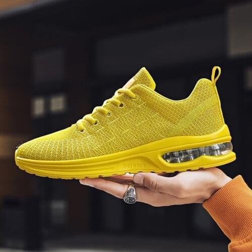 2020 new mens casual shoes air cushion running shoes red large size 47sneaker light and breathable summer sports style fashion