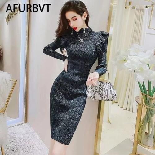 Модные вязаные платья AFURBVT China At AliExpress