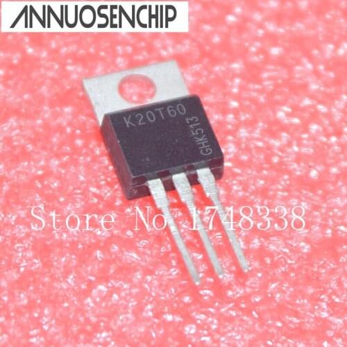 Free shipping 50PCS/LOT IKP20N60T K20T60 TO-220 IGBT 600V 20A Best quality