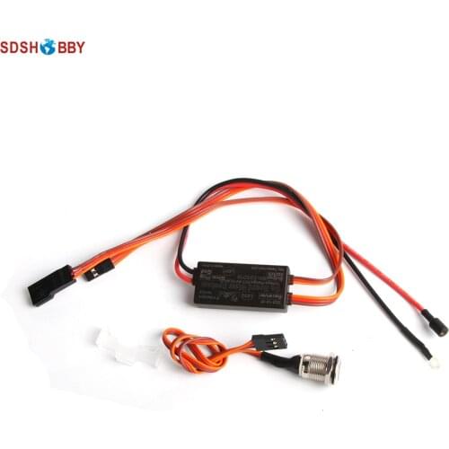 RCEXL On Board Glow System Ignition Drive Glow Plug Driver for RC Nitro Airplane