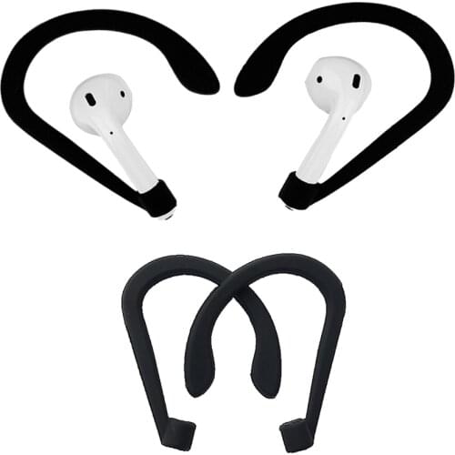 Earhooks Holder Headphone Holder for Apple Airpods Wireless Earphone Accessories Silicone Sports Anti-lost Ear Hook for Airpods