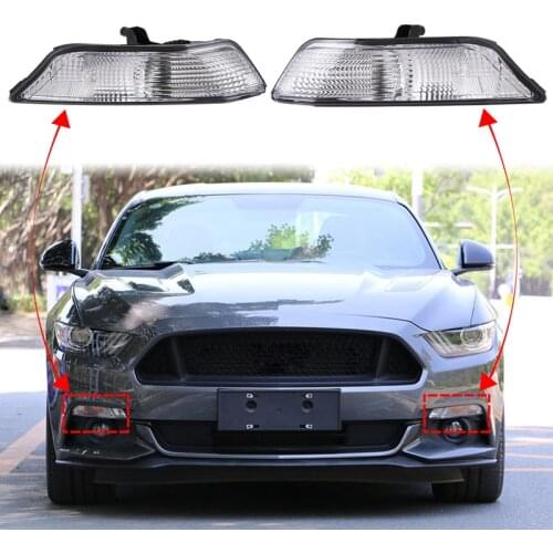For Ford Mustang 2015 2016 2017 Ford Mustang Turn Signal Light Cover Parking Lamps Cover Right & Left Pair