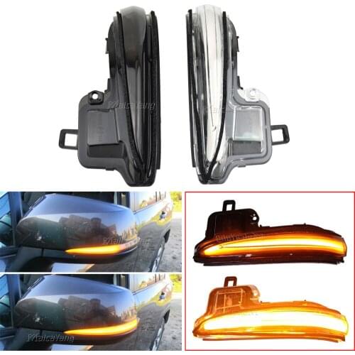 For Toyota Alphard Vellfire AH30 16-19 RAV4 19-20 Highlander 2020 LED Dynamic Turn Signal Light Sequential Side Mirror Indicator