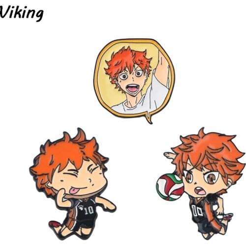 G1803 Anime Brooch Metal Badge Icon on The Backpack Pin Brooches for Clothing Jewelry Gift